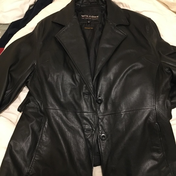 Leather blazer - Picture 3 of 4